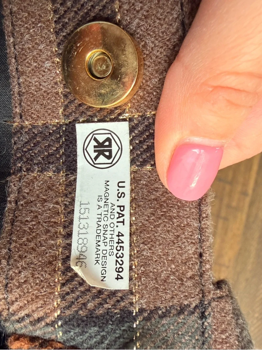 Vintage‎ Brown Plaid Mini Tote Crossbody Dark Academia Preppy Classic Bag Wool
